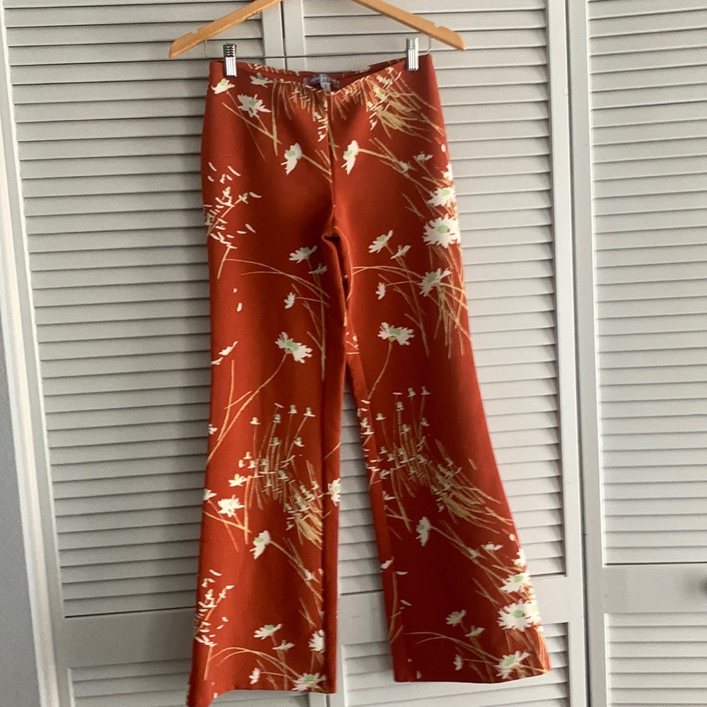 Urban Outfitters chrome flare pants - Small